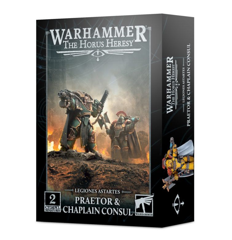 Legiones Astartes Praetor & Chaplain Consul