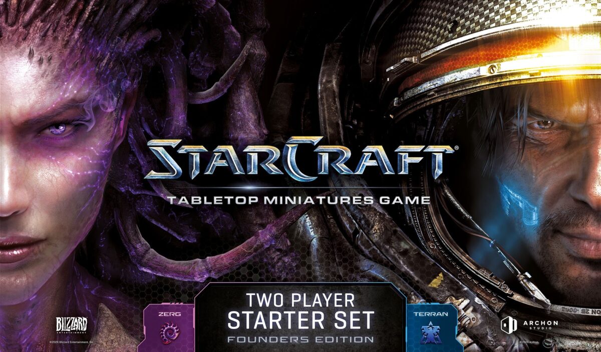 Starcraft The Miniatures Game Starter Set Founders Edition