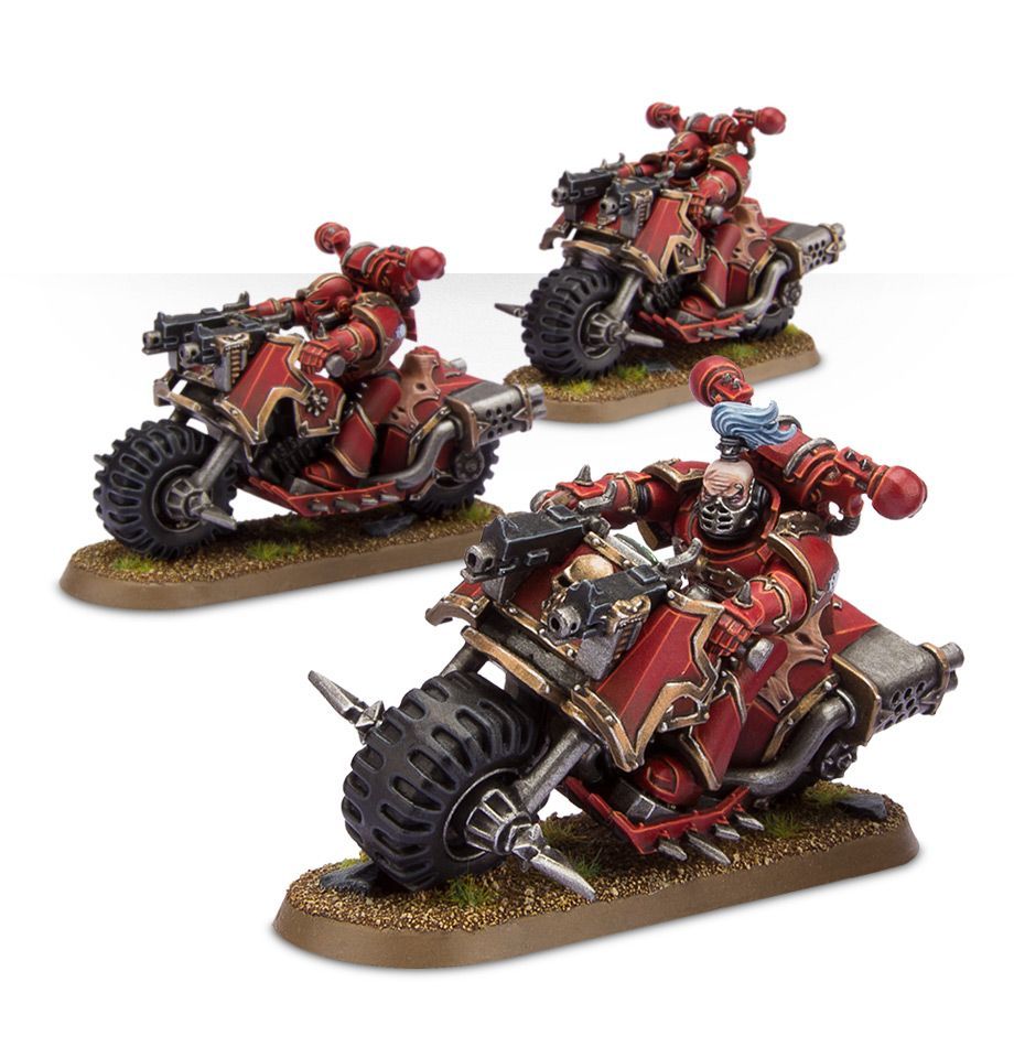 Chaos Space Marines Bikers – Image 2