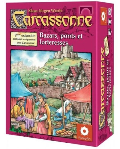 Carcassonne 8 Bazars, Ponts et Forteresses