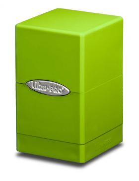Satin Tower Deck Box Lime Green