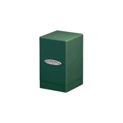 Satin Tower Deck Box Green