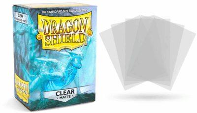 Sleeves Dragon Shield (100) - Clear Matte