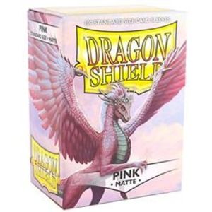 Sleeves Dragon Shield (100) - Pink Matte