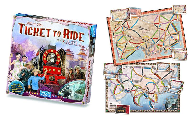Ticket to Ride : Asia & Legendary Asia – Image 2