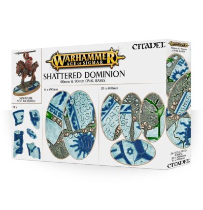 Warhammer Shattered Dominion 60mm & 90mm Oval Bases
