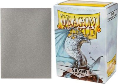 Sleeves Dragon Shield (100) - Silver Matte