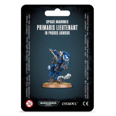 Space Marines Primaris Lieutenant in Reiver Armour