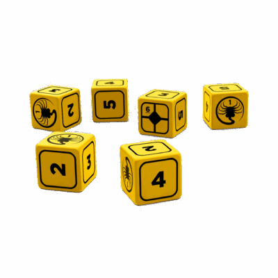 Alien RPG : Stress Dice Set