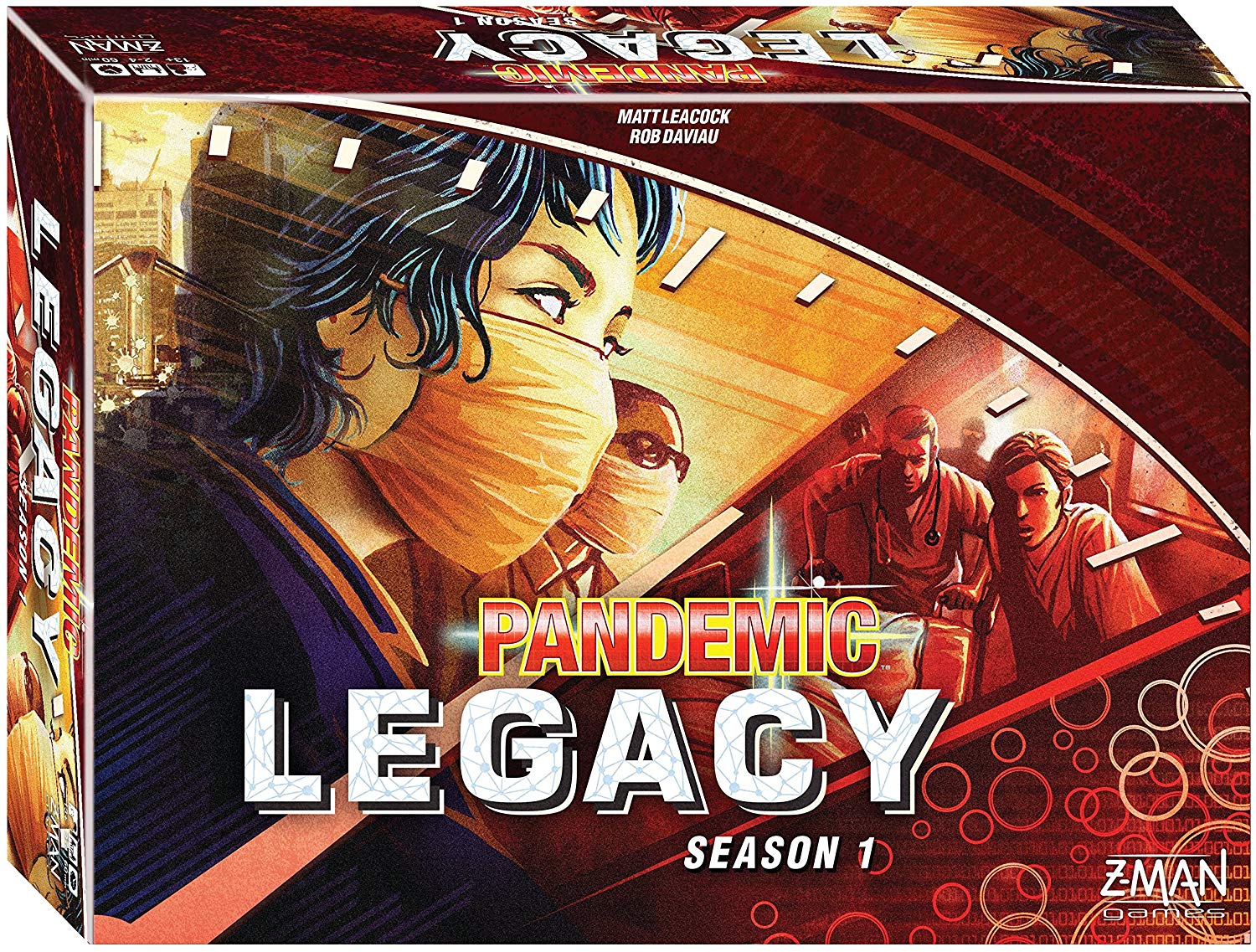 Pandemic Legacy Season 1 Red