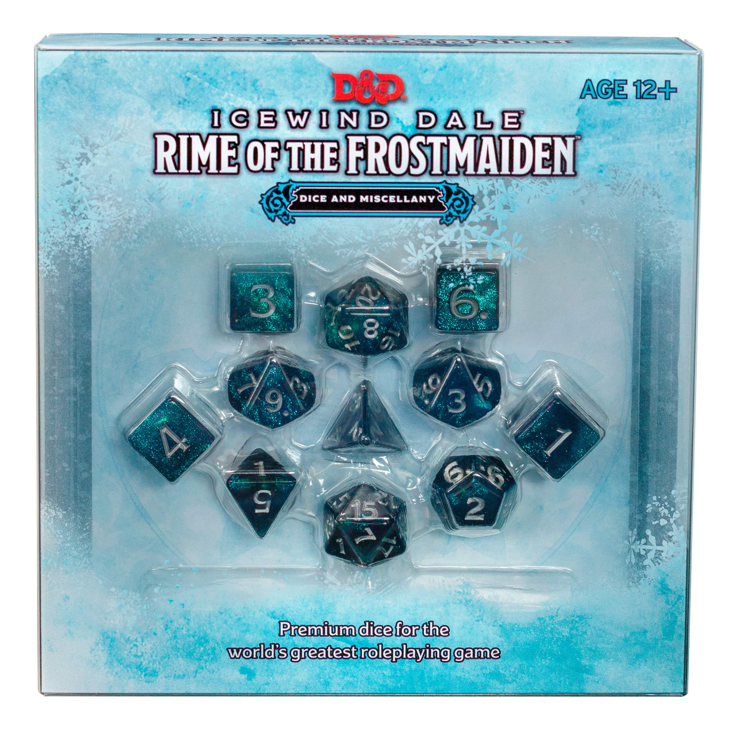 D&D Icewind Dale : Rime of the Frostmaiden Dice Set
