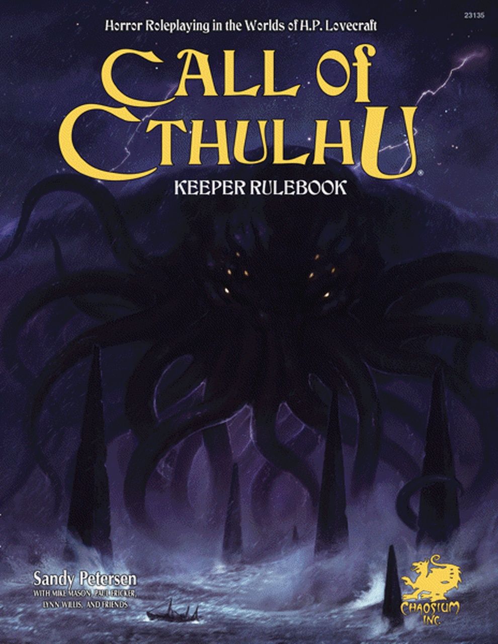Call of Cthulhu : Keeper Rulebook