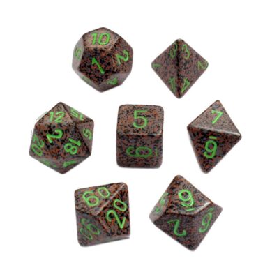 Dés en boite Speckled Earth