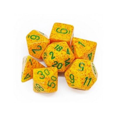 Dés en boite Speckled Lotus