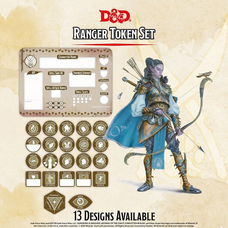 D&D Ranger Token Set – Image 2