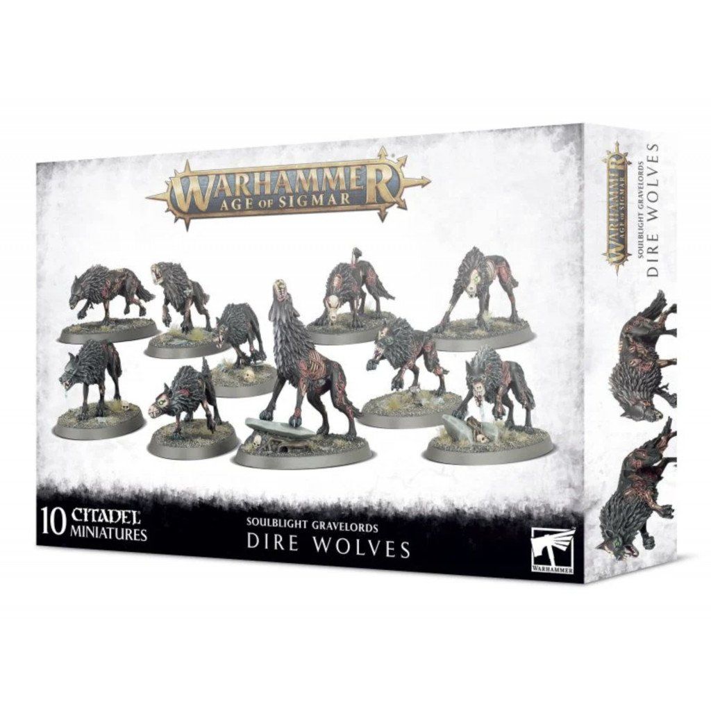 Soulblight Gravelords Dire Wolves