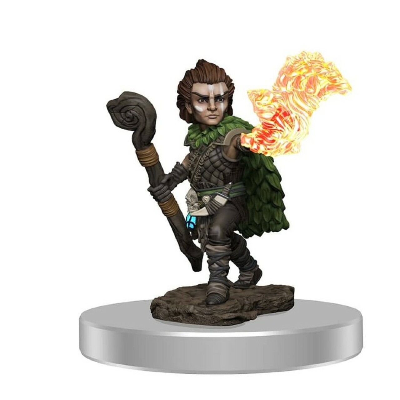 Pathfinder Battles Premium Male Gnome Druid
