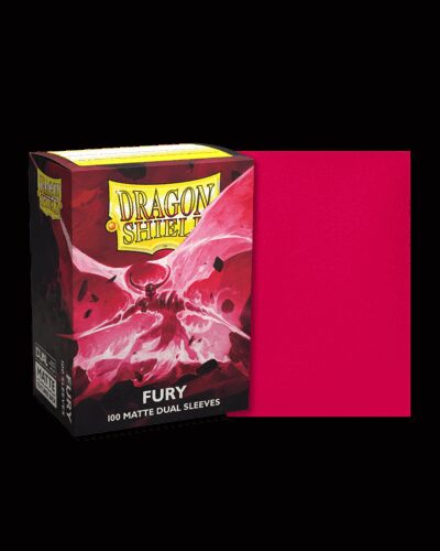 Sleeves Dragon Shield (100) - Fury Matte Dual