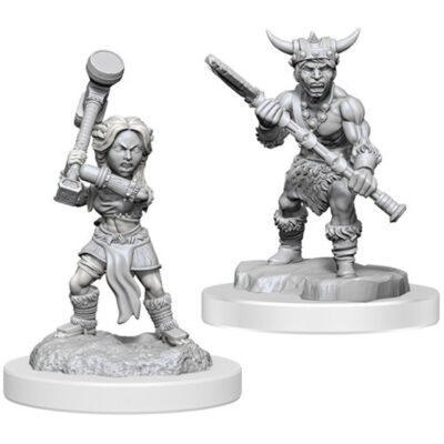 D&D Nolzur's Marvelous Miniatures - Halfling Barbarians