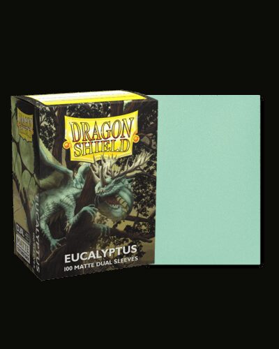 Sleeves Dragon Shield (100) - Eucalyptus Matte Dual