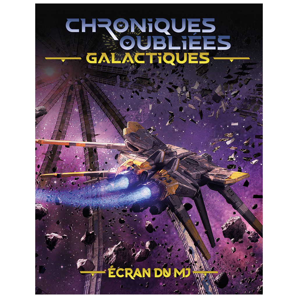 Chroniques Oubliées Galactiques : Écran de MJ