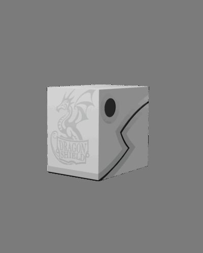 Double Shell Deck Box 150+ Ashen White