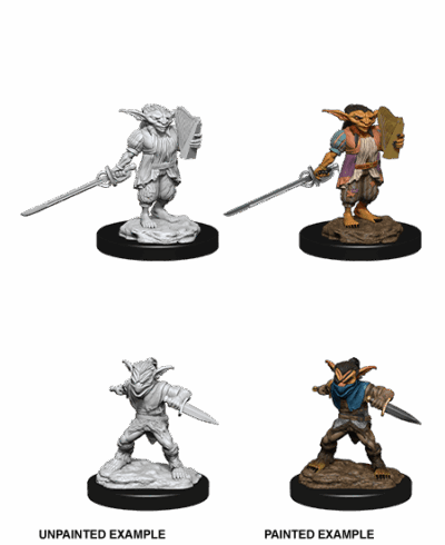 D&D Nolzur's Marvelous Miniatures - Goblin Rogue & Goblin Bard