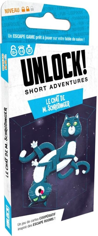 Unlock Short - 8 Le chat de M.Schrodinger