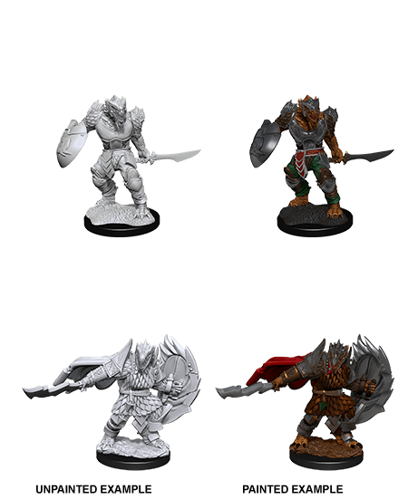 D&D Nolzur's Marvelous Miniatures - Dragonborn Fighter