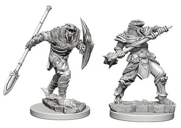 D&D Nolzur's Marvelous Miniatures - Dragonborn Fighter with Spear